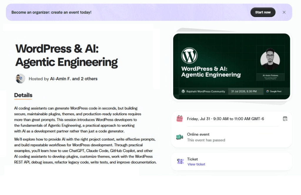 Reflection: WordPress & AI — Agentic&nbsp;Engineering